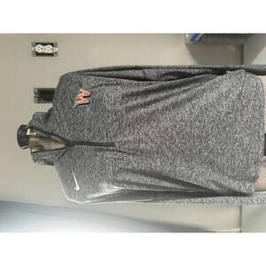 Women's Heather Gray Nike Pullover Size Medium